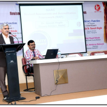 Dr.-Ganesh-Hegde-Deputy-Advisor-of-NAAC-delivered-a-lecture-on-Issues-in-Revised-Accreditation-and-Assessment-Framework